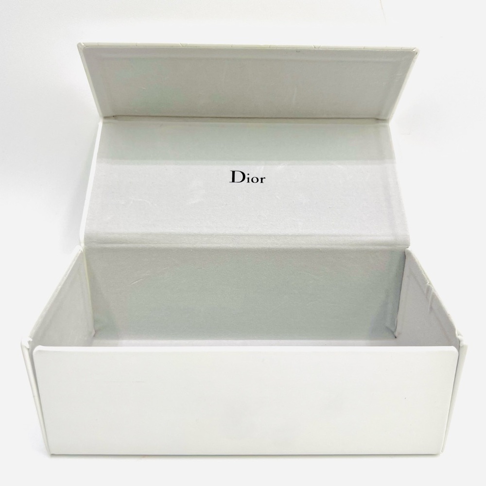 Dior White Rectangular Eyeglasses Case - Empty - image 2